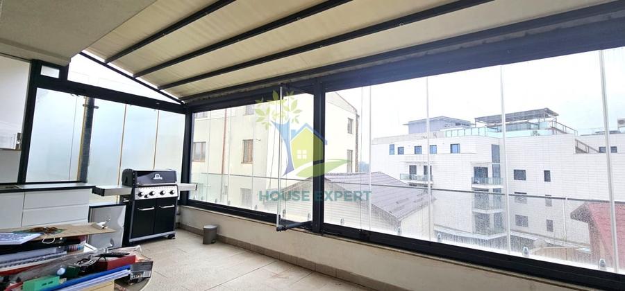 DUPLEX superb, 5 camere + 1 studio,  terasa mare, balcon si 2 locuri parcare - 8