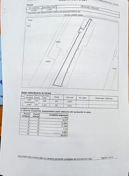 Teren de vanzare in Cornetu - 1