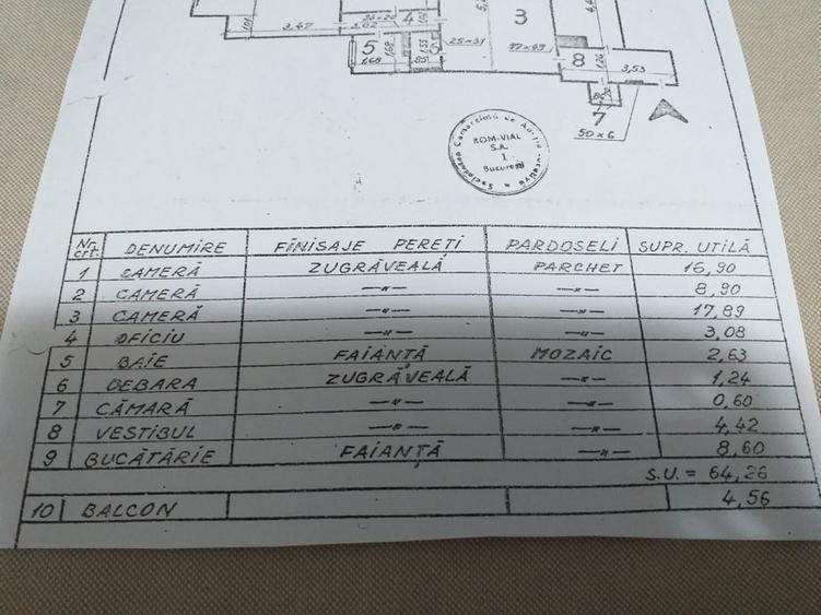 3 CAMERE GARA DE NORD / GRIVITA / FARA RISC SEISMIC /IMPARTIRE BUNA - 3