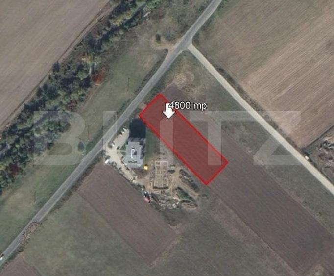 Teren Construcții intravilan de 4800 mp, în Cristian