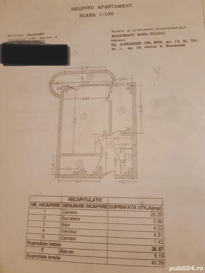 Vanzare garsoniera confort 1 Lacul Tei, et 8 din 10, 42mp, renovata si mobilata - 8