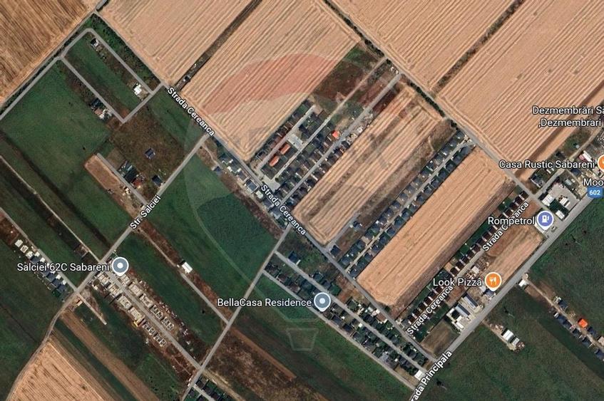 Vanzare Teren lotizat 4,650mp Sabareni / Strada Cereanca - 4
