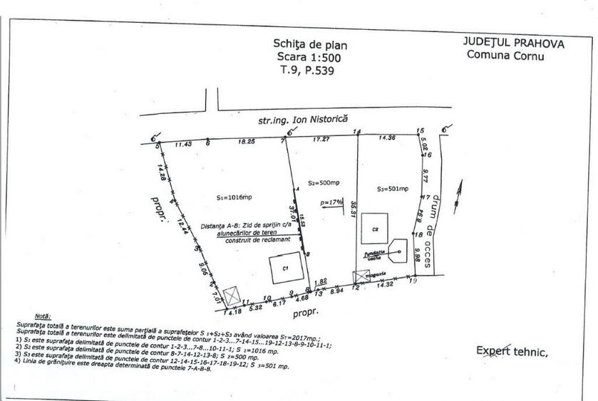 Teren 500 mp Cornu, jude?ul Prahova - 5