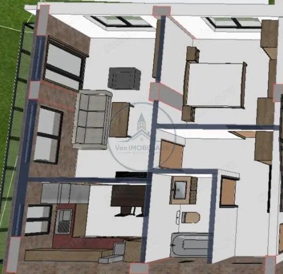 Apartament 2 camere / etaj 1 / loc de parcare si boxa / zona CETATII - 3