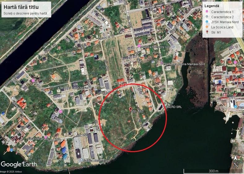 Mamaia Sat - teren cu vedere spre lac Mamaia Sat - teren cu vedere spre lac