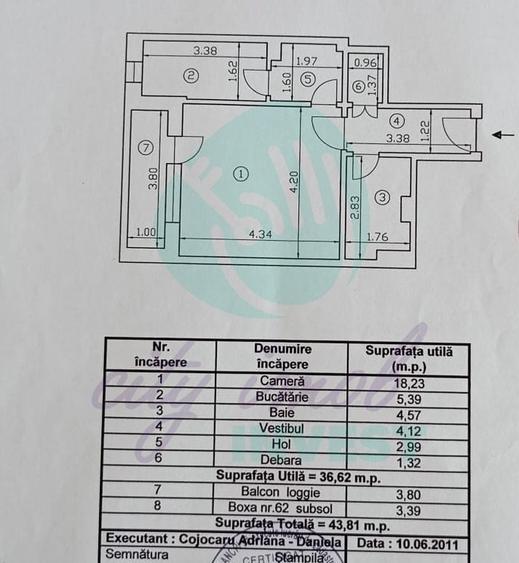 Garsonieră 40 mp | Unirii – Parlament | Investiție - 9