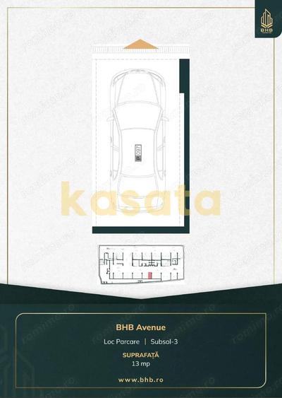 Apartament 2 camere LUX | Parcare | BHB | 249 000 + TVA - 19