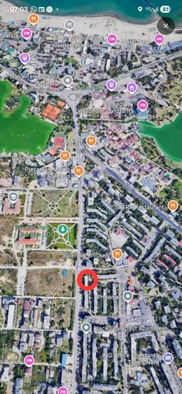 Apartament cu 3 camere semidecomandat în Tomis Nord
