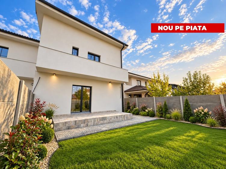 Duplex cu 5 camere cu Canalizare în Moșnița Nouă