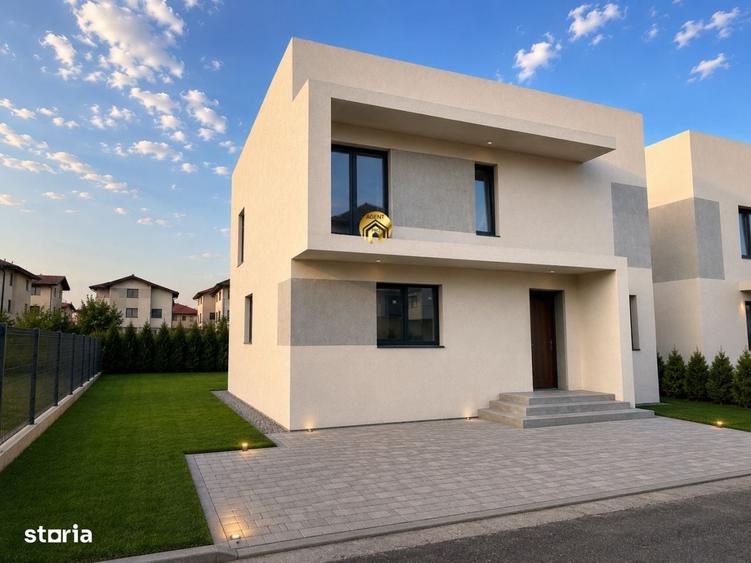 Vila P+1 cu Pompa de Caldura - 5 camere - 300mp Teren - Otopeni Odaile - 4