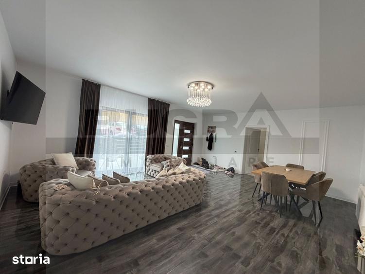 Casă cu 4 camere cu Teren 1000 Mp în Gârbău