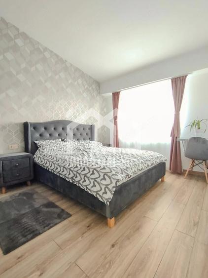 Apartament cu 2 camere semidecomandat, mobilat în Apahida