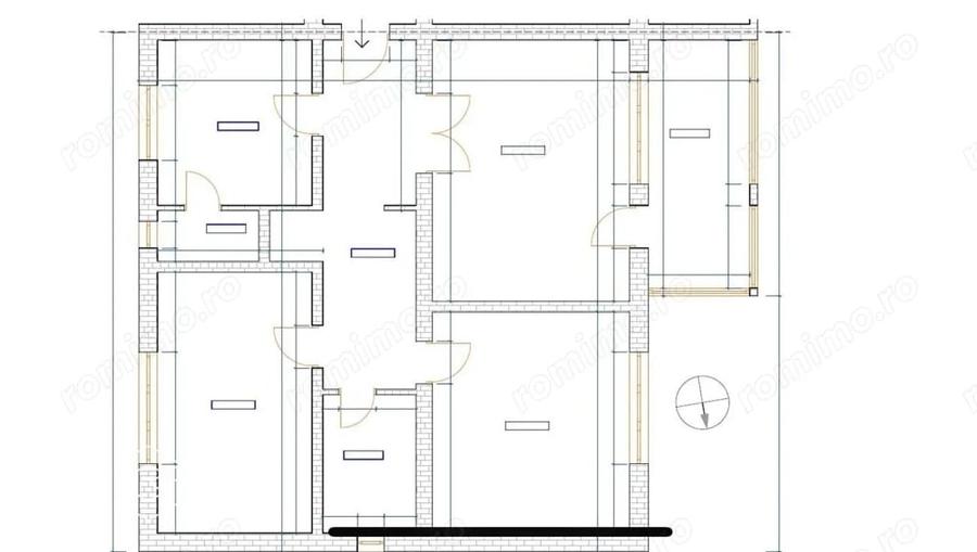 Apartament cu 3 camere decomandat în Take Ionescu