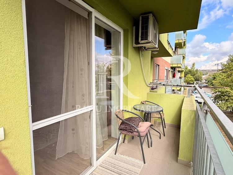 Apartament cu 2 camere decomandat, mobilat în Nufărul