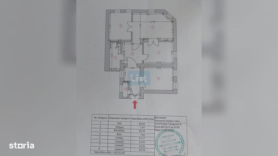 Apartament cu 4 camere în Ultracentral