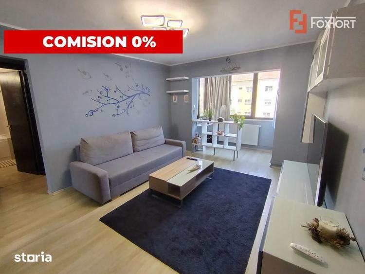 Apartament cu 2 camere semidecomandat, mobilat în Girocului