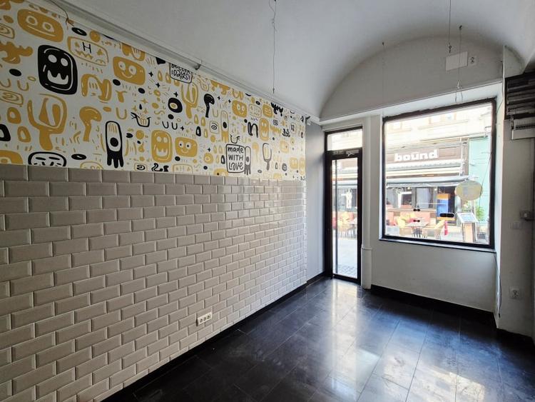 Spațiu comercial, de 34 mp, în Centrul Istoric