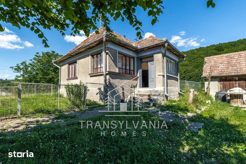 Casă cu 2 camere cu Teren 3463 Mp în Aluniș