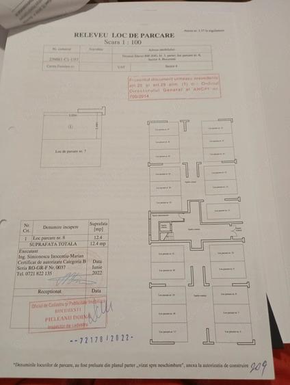 Apartament cu 3 camere decomandat în Central