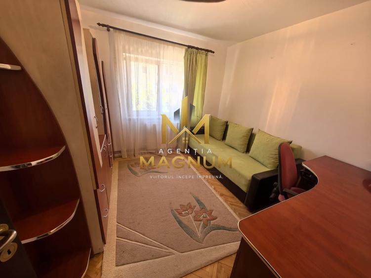 Apartament cu 3 camere semidecomandat, mobilat în Gării