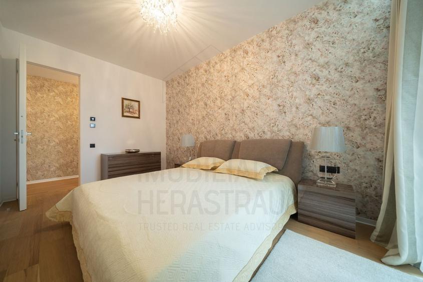Apartament cu 3 camere decomandat, mobilat în Herăstrău