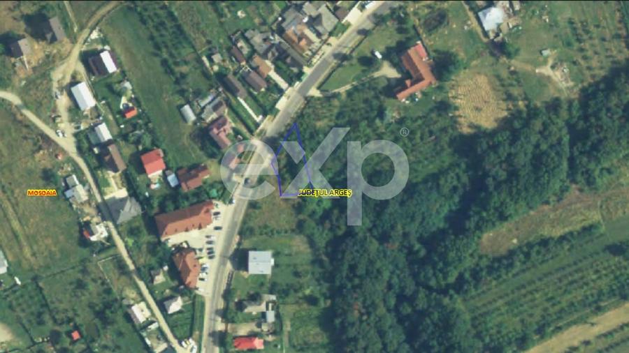 Teren Construcții intravilan de 661 mp, în Moșoaia