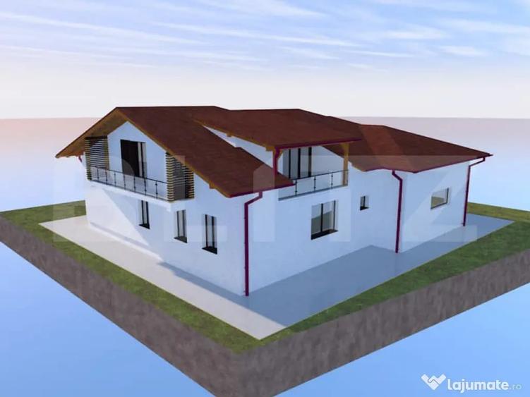 Casă cu 7 camere cu Teren 710 Mp în Ciugud