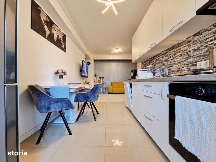 Apartament cu 3 camere, mobilat în Bună Ziua