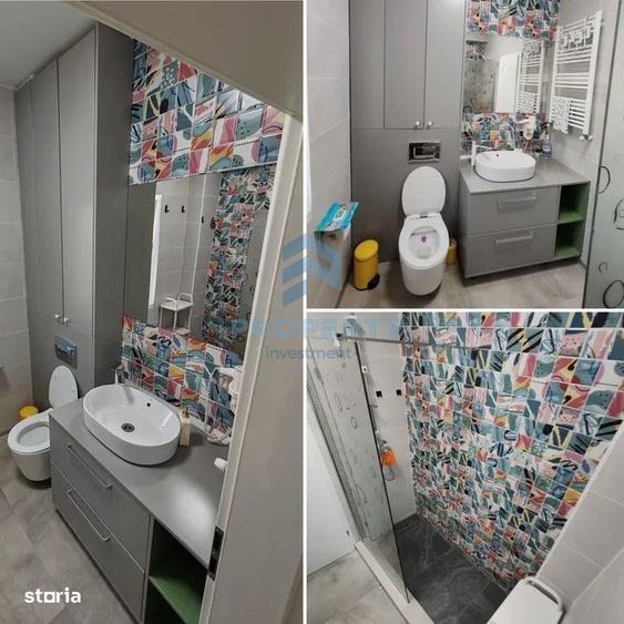 Apartament cu 3 camere semidecomandat, mobilat în Progresul