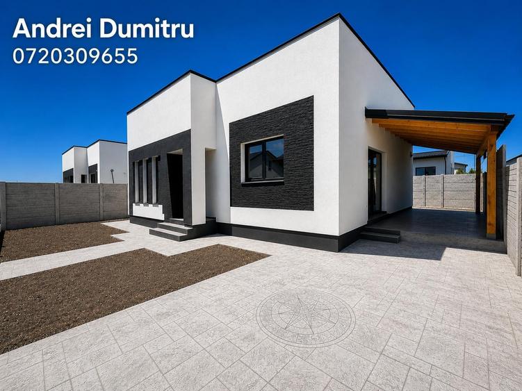 Casă individuală cu 4 camere cu Teren 343 Mp în Berceni