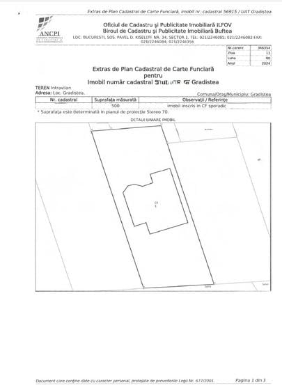 Casă cu 6 camere cu Canalizare în Grădiștea