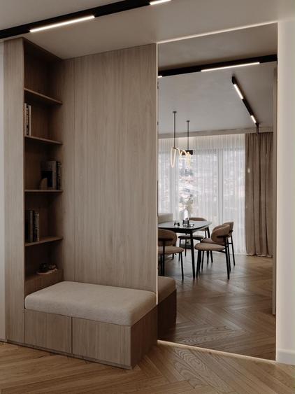 Apartament cu 3 camere semidecomandat în Florești