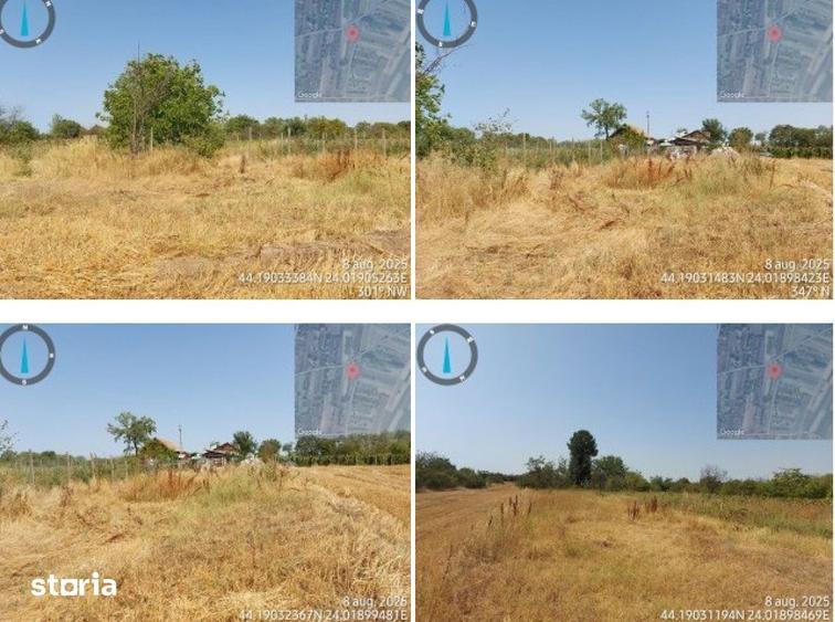 Teren de 830 mp, în Recea