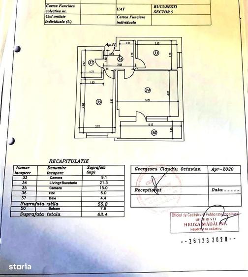 Apartament cu 3 camere în Prelungirea Ghencea