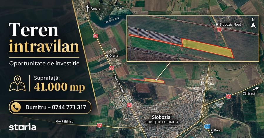 Teren de 41000 mp, în Titan