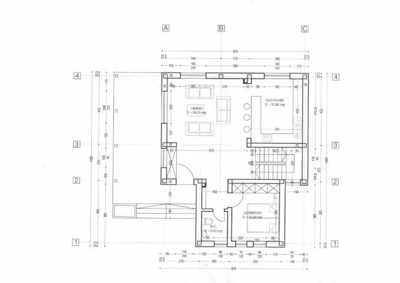 Casă cu 5 camere cu Teren 490 Mp în Păulești