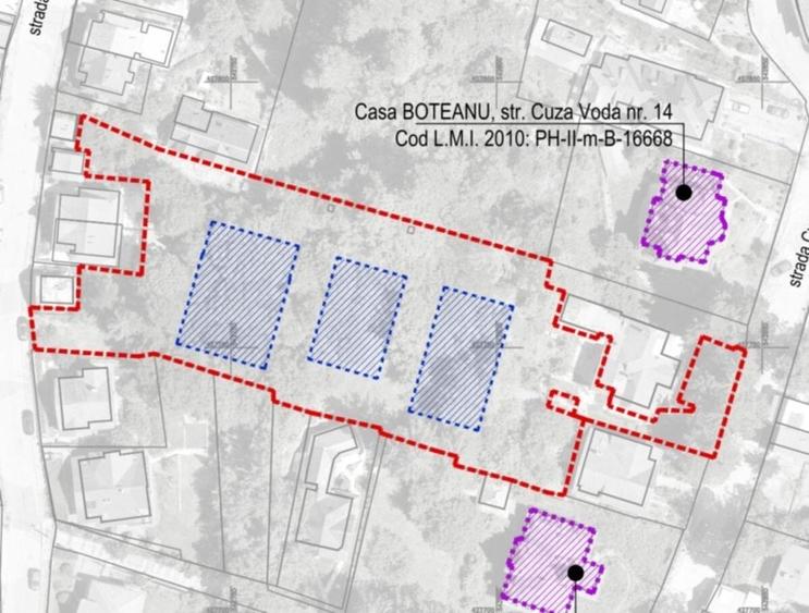 Teren Construcții intravilan de 6550 mp, în Central