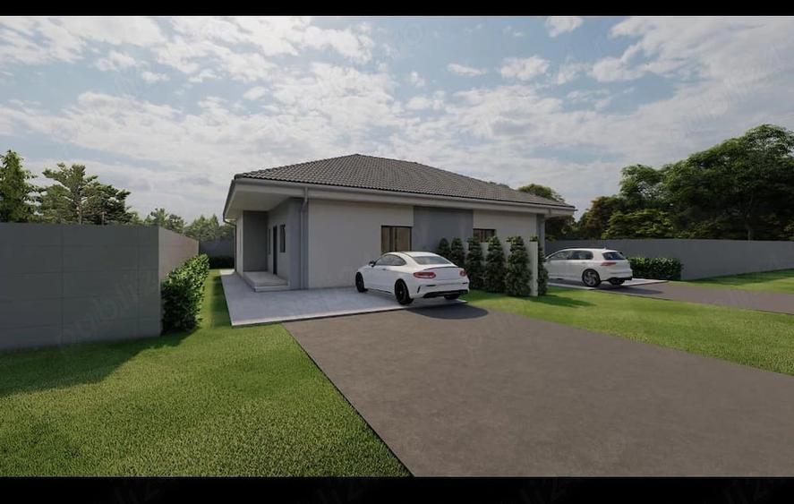 Casă cu 2 camere cu Teren 450 Mp în Orțișoara
