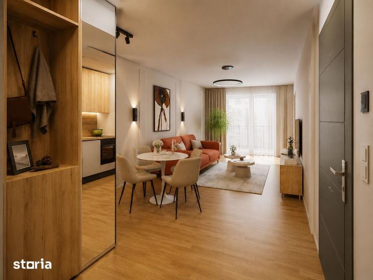 Apartament cu 2 camere în Chiajna