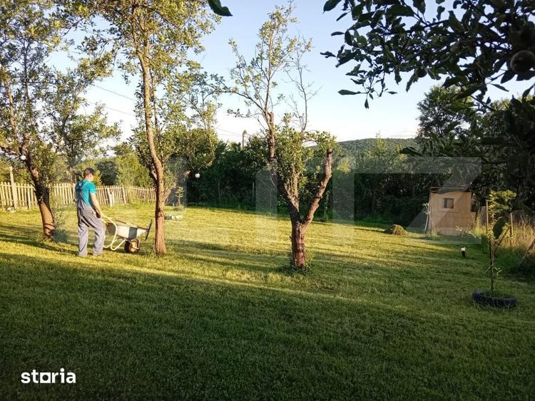 Teren + cabana pe piloi, 661 mp, zona Almasu Sec - 5