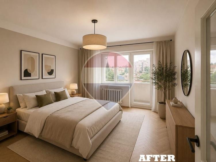 Apartament cu 3 camere decomandat în Brăilei