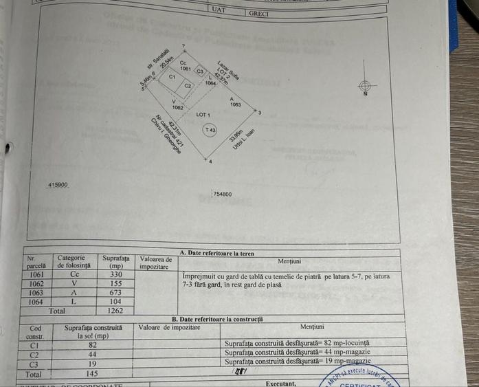 Casă cu 4 camere în Greci