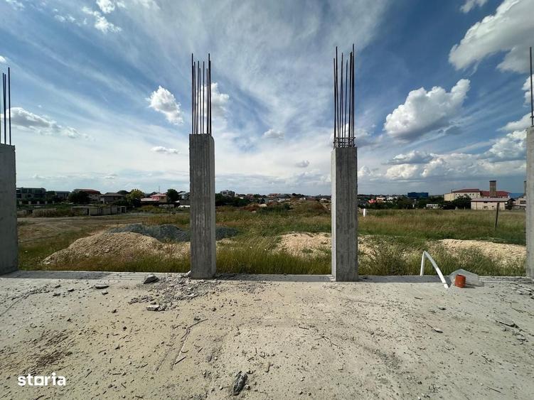 teren de vanzare Techirghiol cu fundatie si autorizatie construire - 8