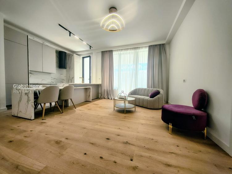 Apartament cu 3 camere decomandat, mobilat în Pipera