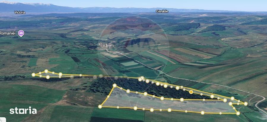 Teren de 117100 mp, în Jibert