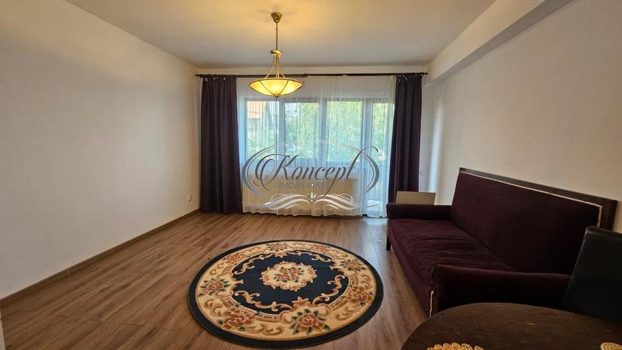 Apartament cu 4 camere semidecomandat, mobilat în Europa