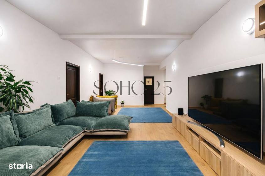 Apartament cu 3 camere, mobilat în Romană
