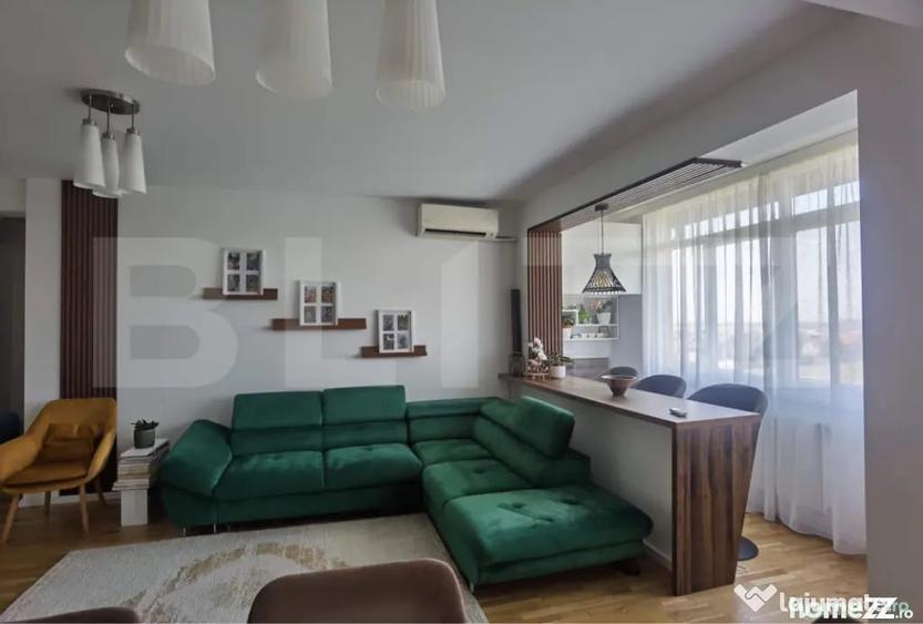 Apartament cu 3 camere decomandat în Central