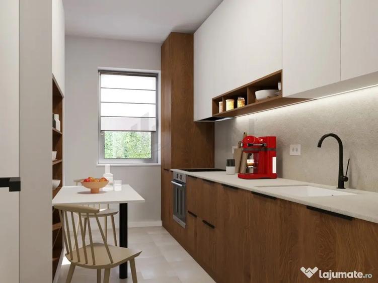 Apartament cu 3 camere decomandat în Tunari