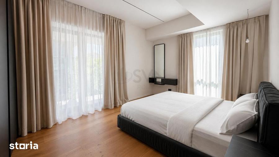 Apartament cu 3 camere decomandat, mobilat în Herăstrău